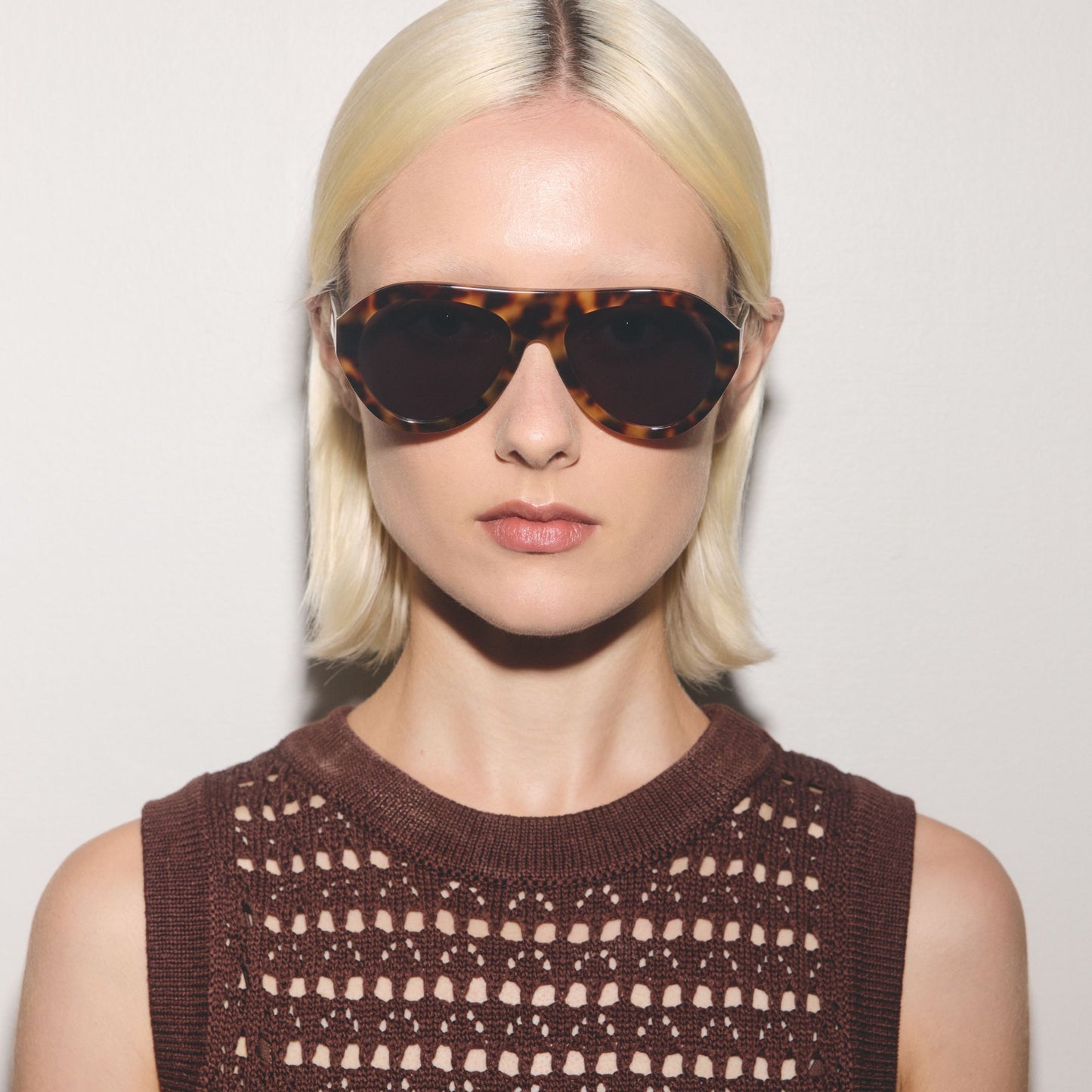 Avena - Flame Havana Acetate Sunglasses