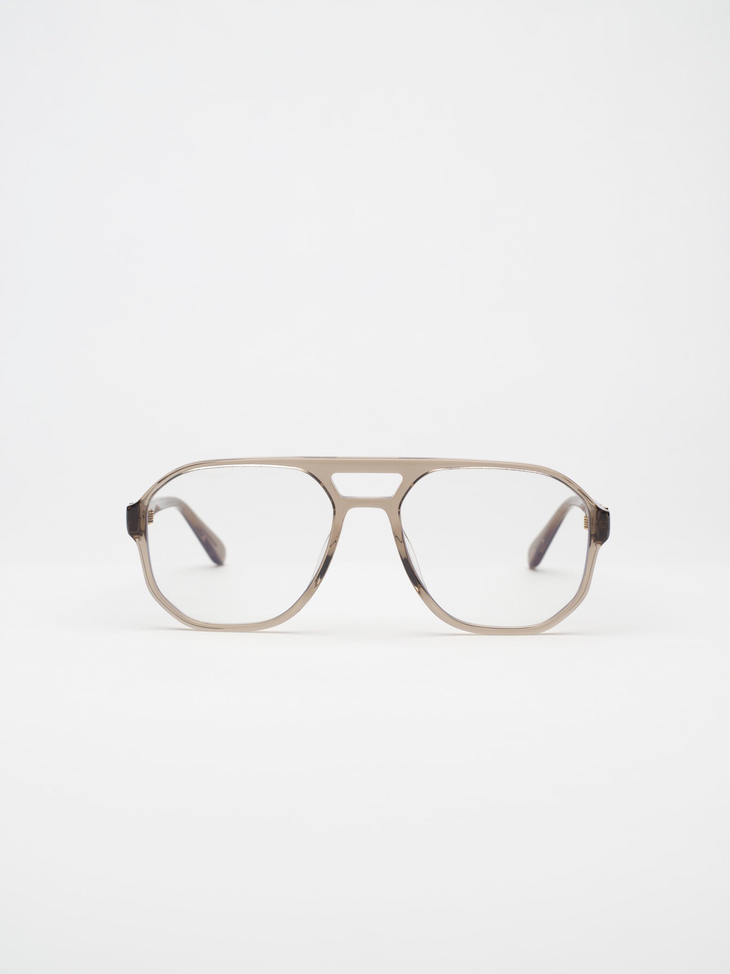 Clemence - Oyster Brown Optical Glasses