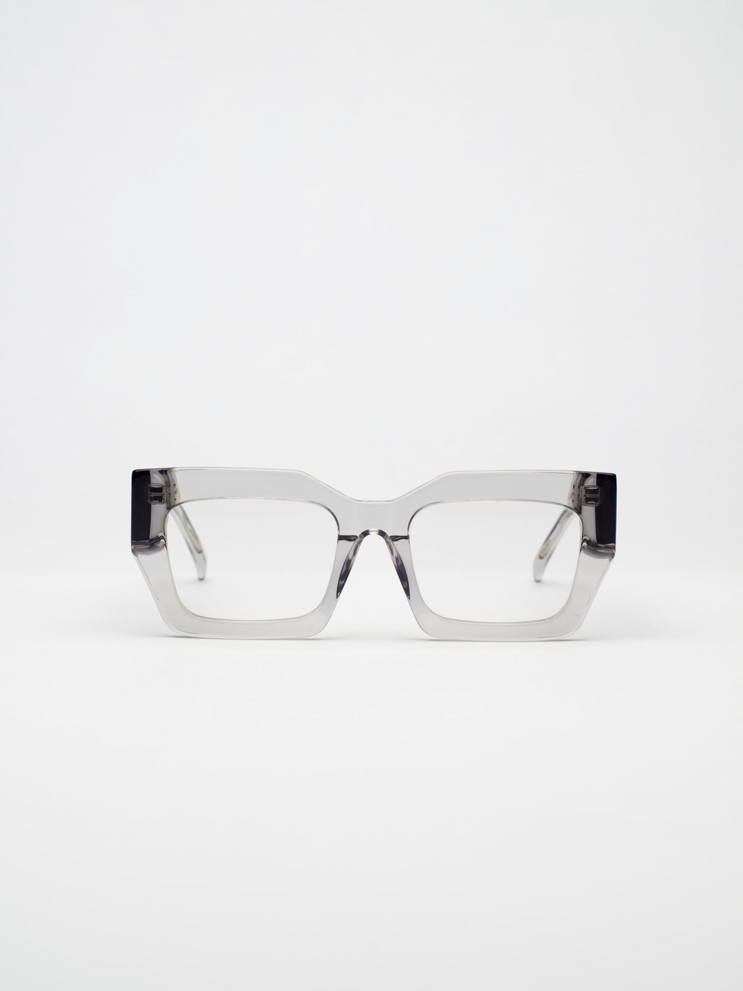 Elio - Transparent Grey Optical Glasses