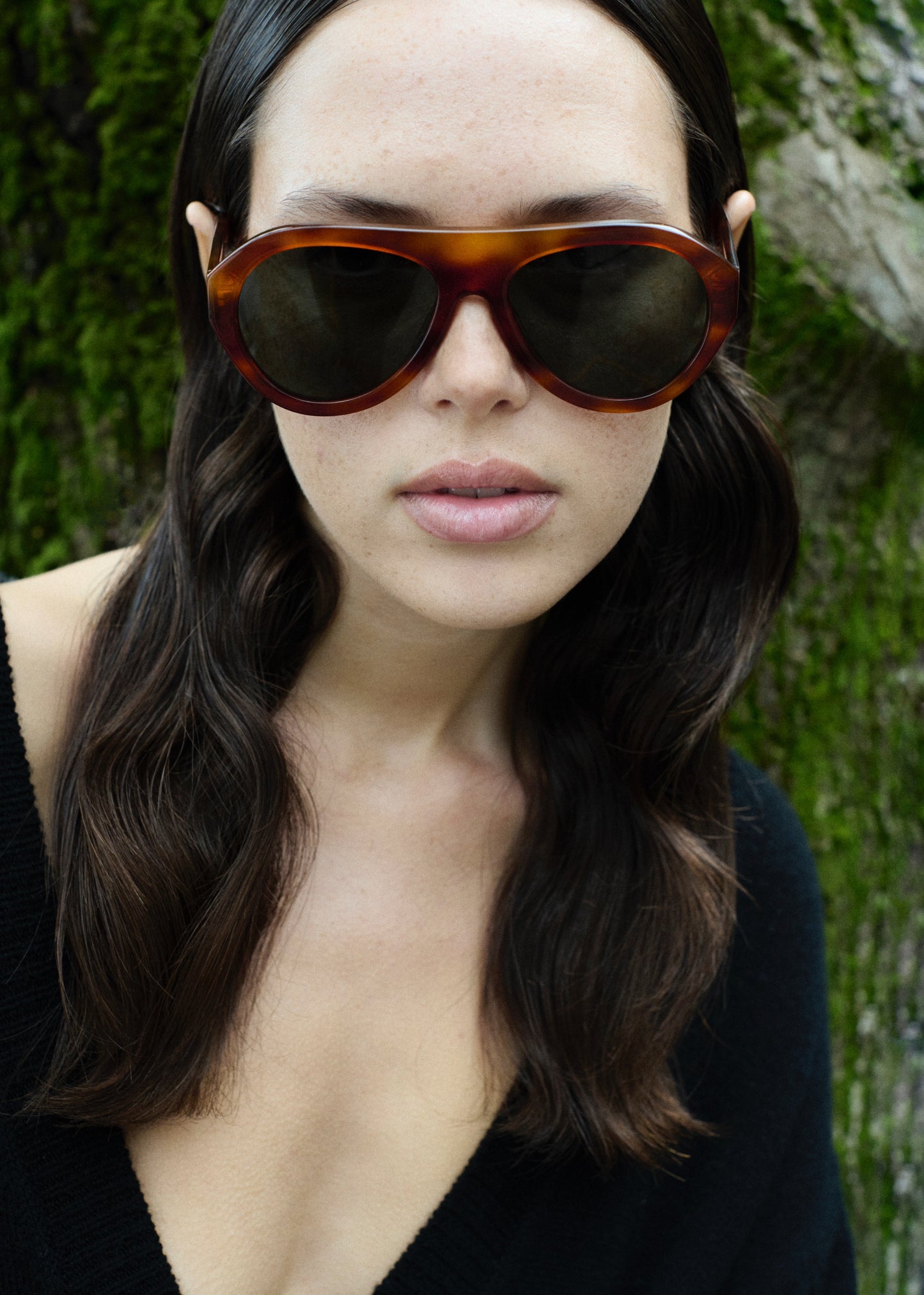 Avena - Classic Havana Acetate Sunglasses