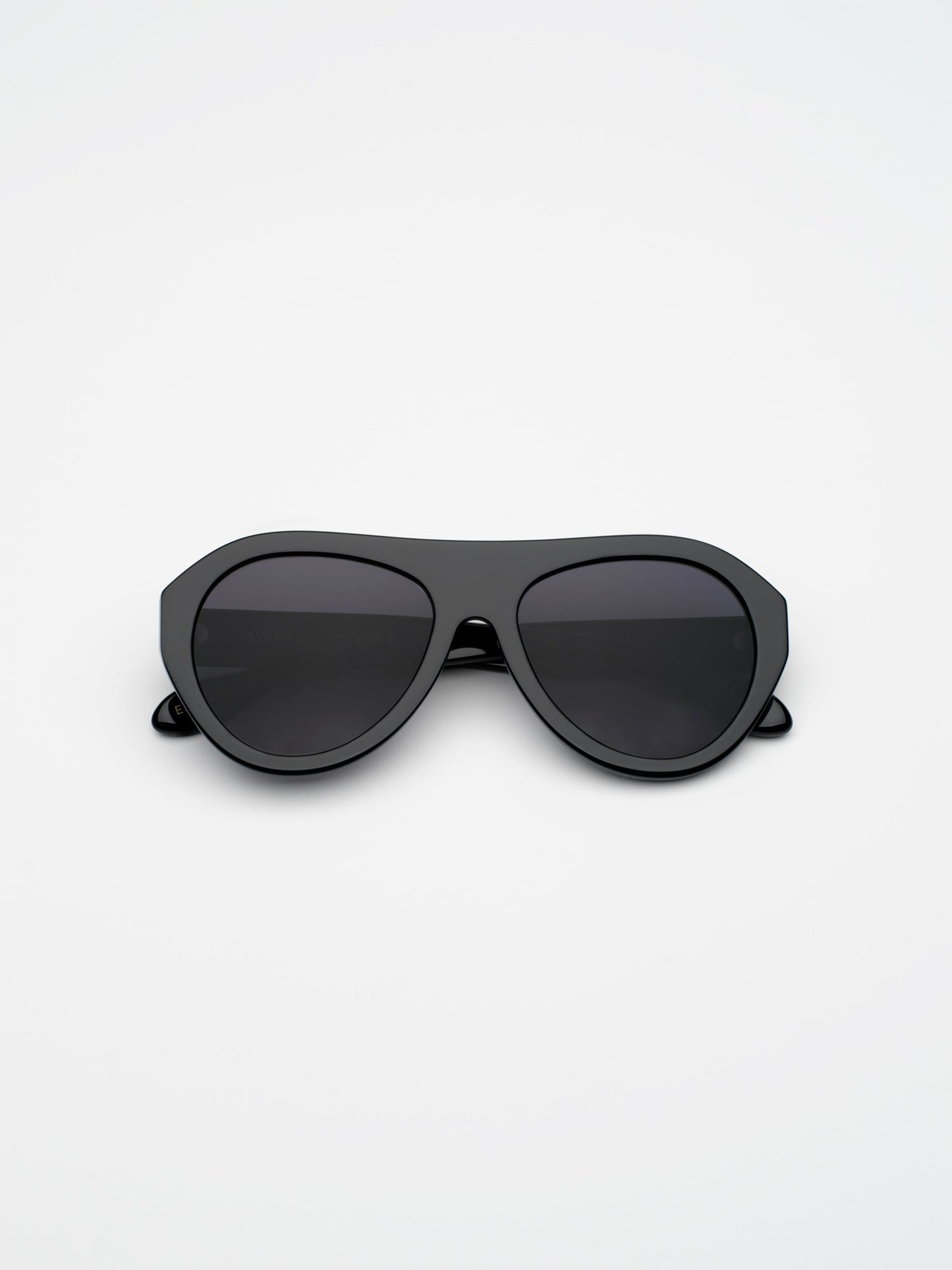 Avena - Black Acetate - Edera Eyewear