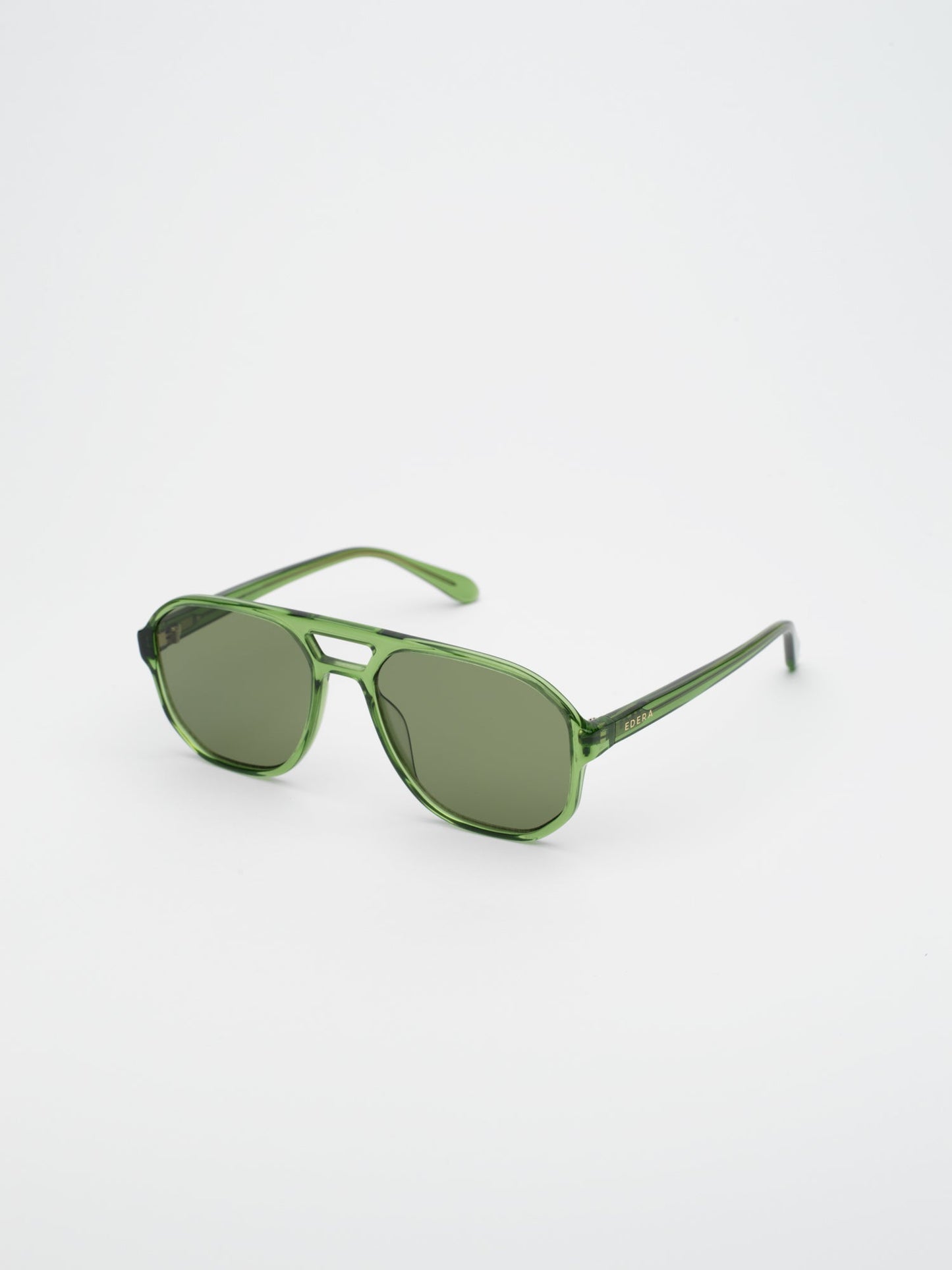 Clemence - Moss Green Acetate - EDERA EYEWEAR