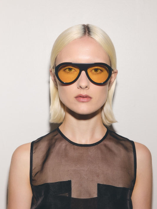 Avena - Black Yellow Honey Sunglasses
