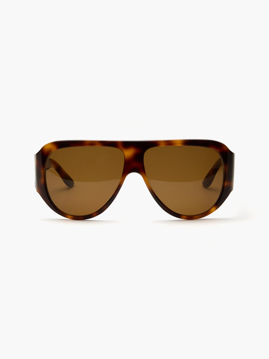 BRUNA CLASSIC HAVANA CHOC SUNGLASSES