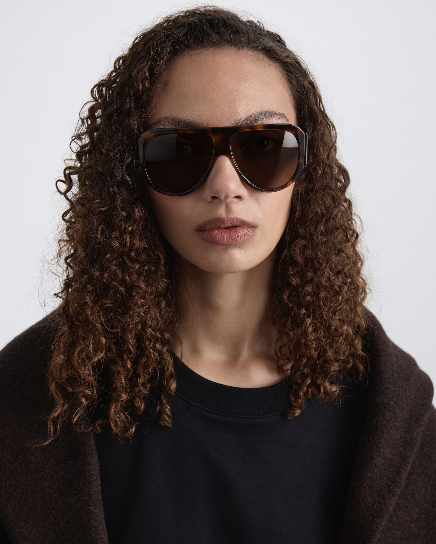 BRUNA CLASSIC HAVANA CHOC SUNGLASSES