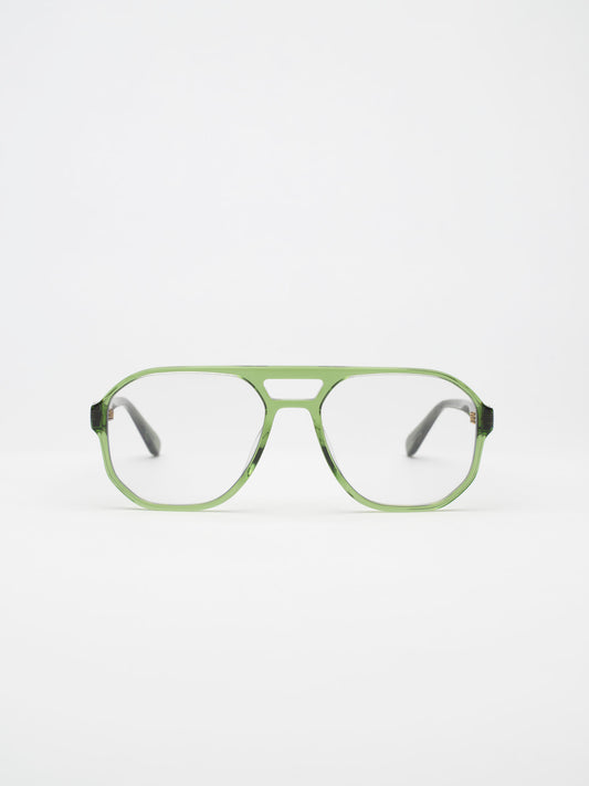 Clemence - Moss Green Optical Lens