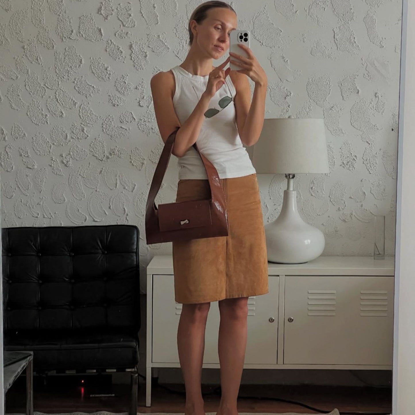 Giovanna - Titanium Moss Green Sunglasses