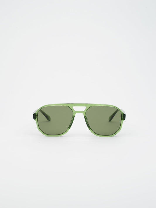 Clemence - Moss Green Acetate - EDERA EYEWEAR