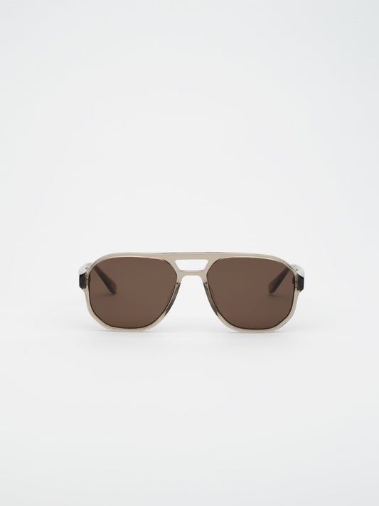 Clemence - Transparent Oyster Acetate - EDERA EYEWEAR