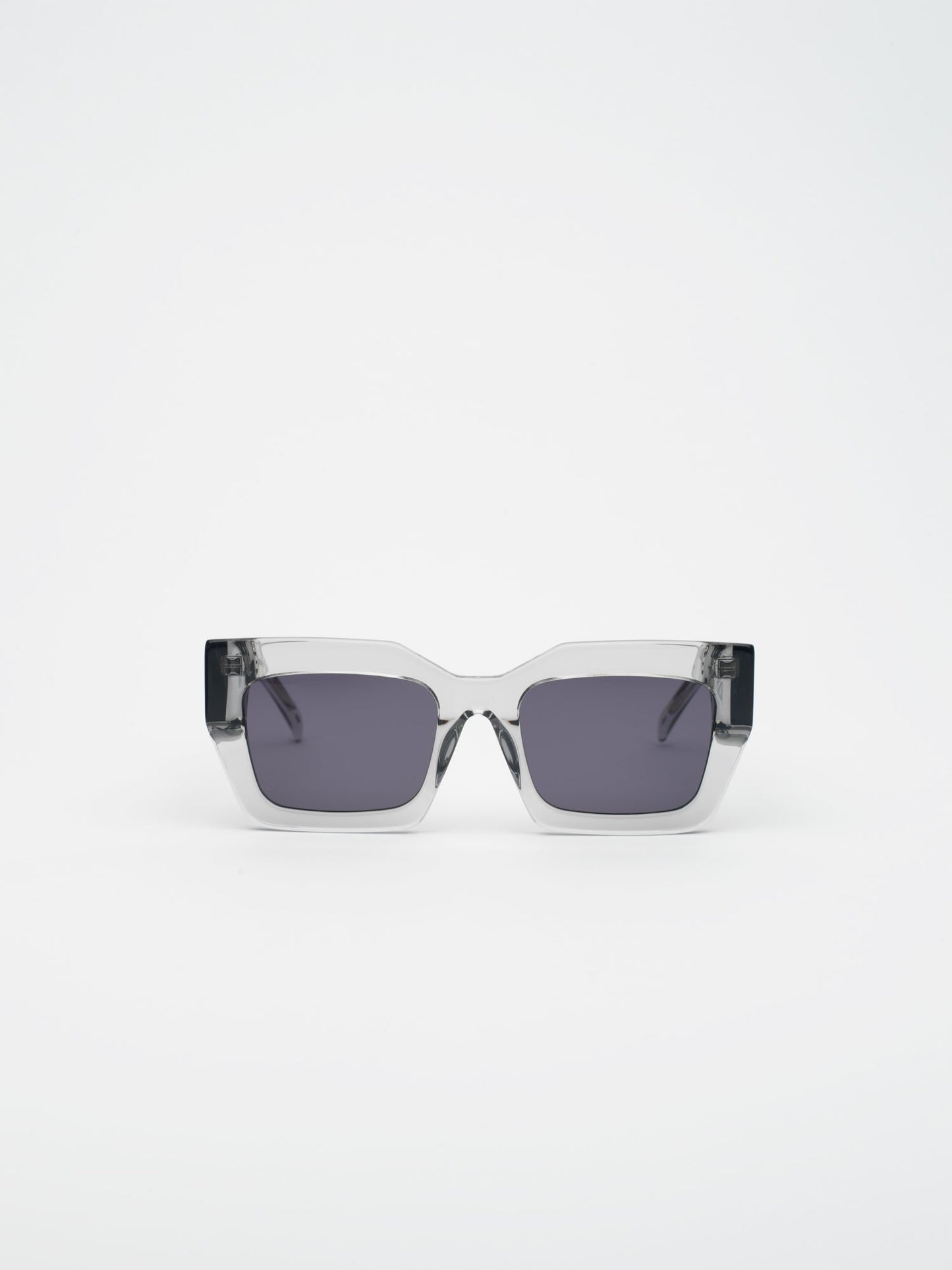 Elio - Transparent Grey Acetate - EDERA EYEWEAR