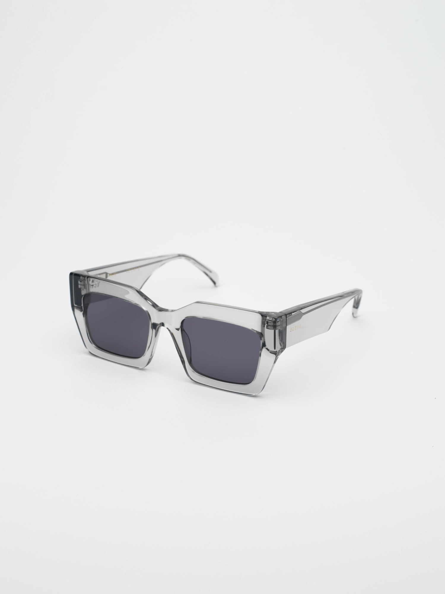 Elio - Transparent Grey Acetate - EDERA EYEWEAR