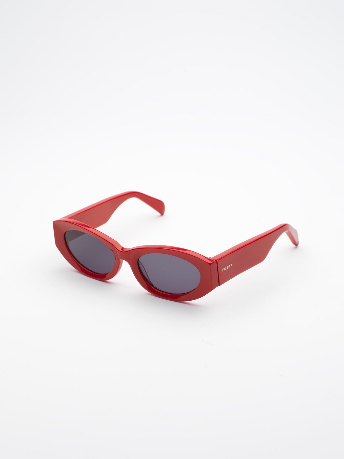 Margaux - Cherry Red Acetate – EDERA EYEWEAR