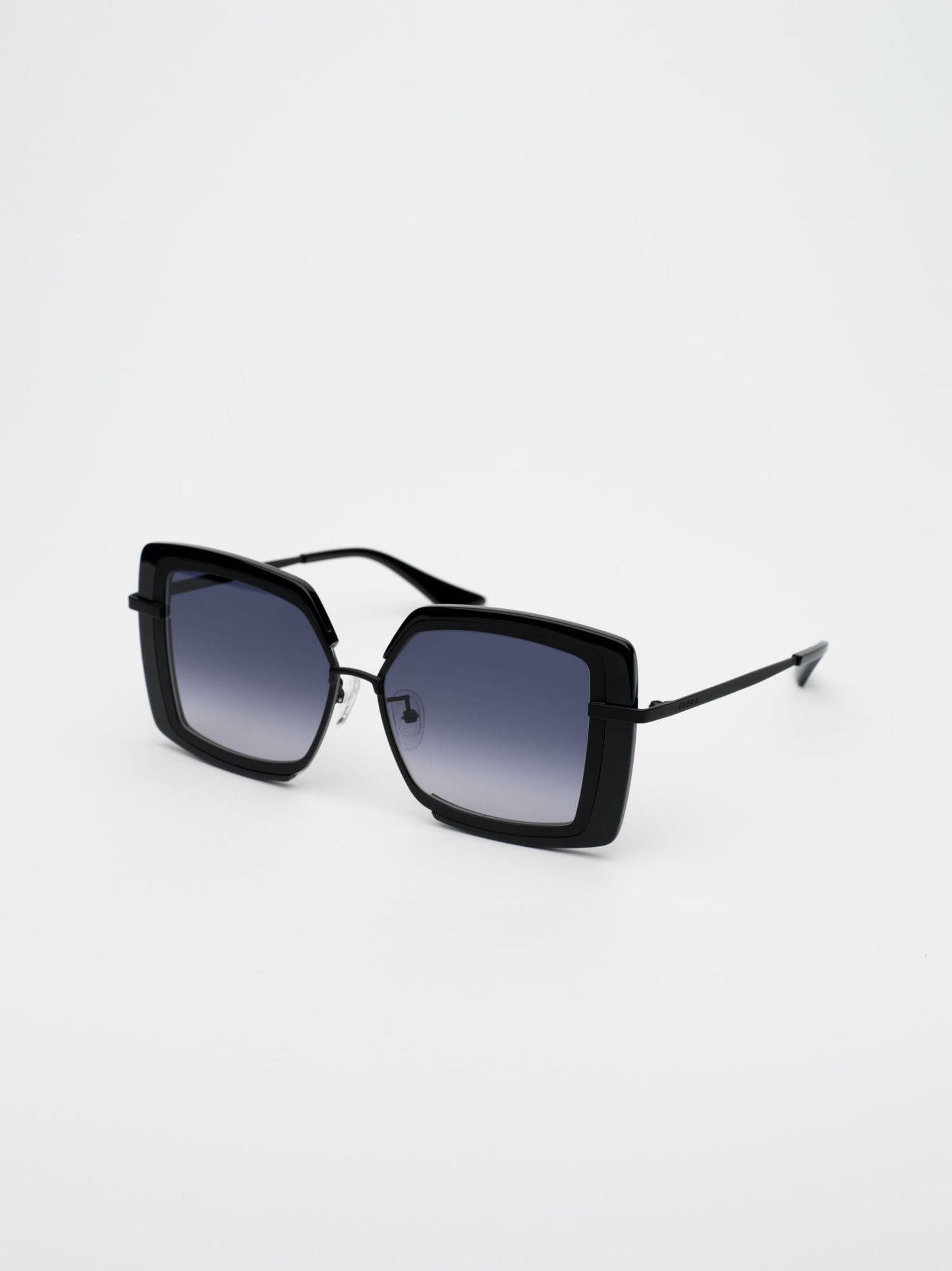 Zeta - Black Acetate - EDERA EYEWEAR